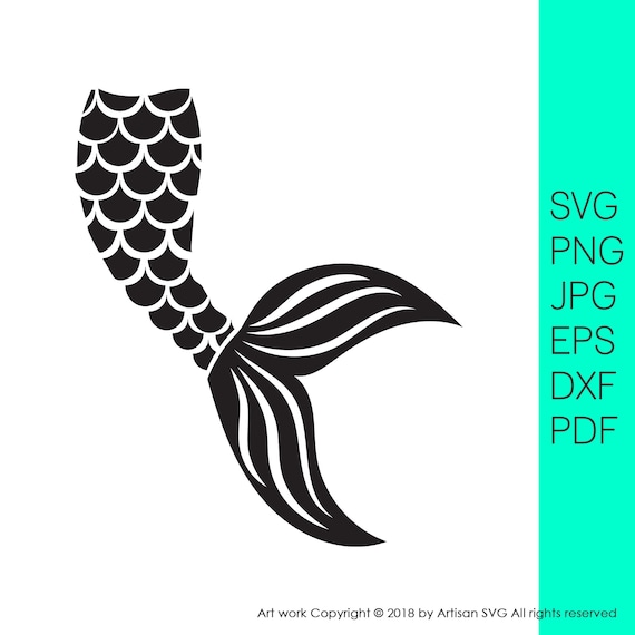Free Free 296 Outline Mermaid Tail Svg SVG PNG EPS DXF File