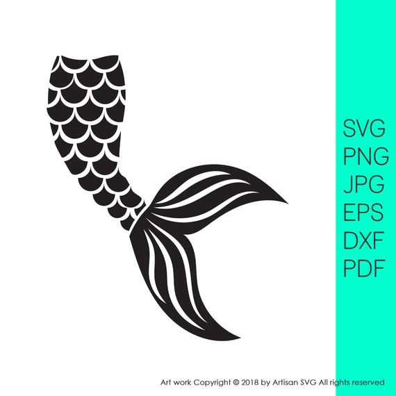 Download Mermaid Cut File Fish Tail Svg