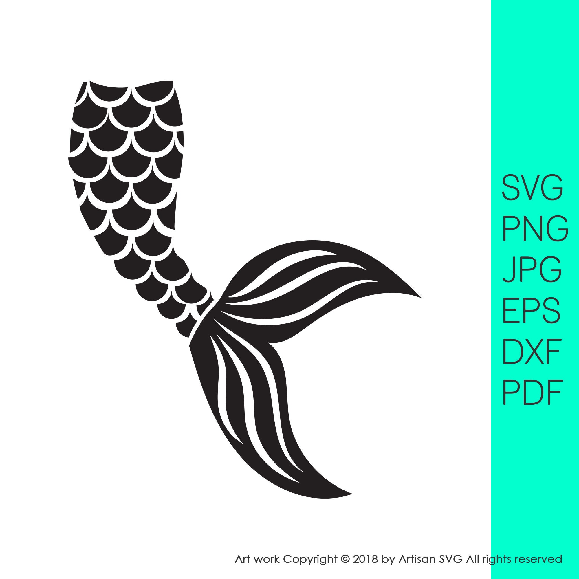 Free Free 160 Mermaid Tail Svg Etsy SVG PNG EPS DXF File