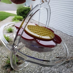 Hummingbird Feeder Multimedia File (Glowforge/3D printer combination) *FILE ONLY*