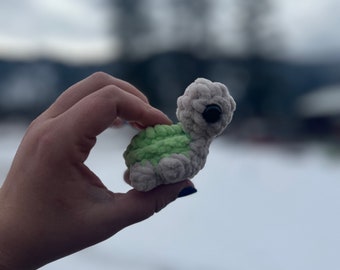 Patrón de ganchillo en PDF: Tortuga diminuta