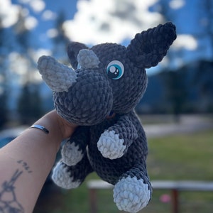 Rhino Crochet Pattern PDF