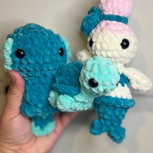 PDF Crochet Pattern Itty Bitty Ocean Pack