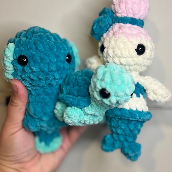 PDF Crochet Pattern Itty Bitty Ocean Pack