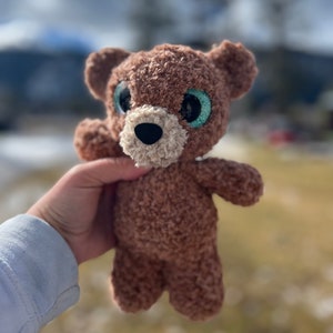 PDF Crochet Pattern Theo Bear