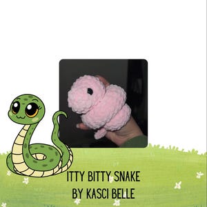 PDF-haakpatroon Itty Bitty Snake