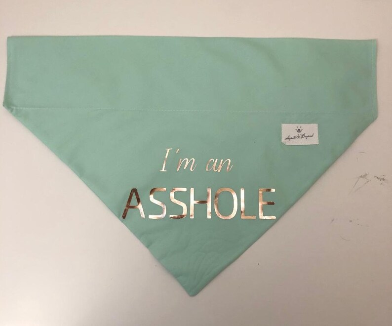 Custom personalization bandana add-on Custom Dog Bandana | Custom Personalization iron-on Personalized Dog Bandana