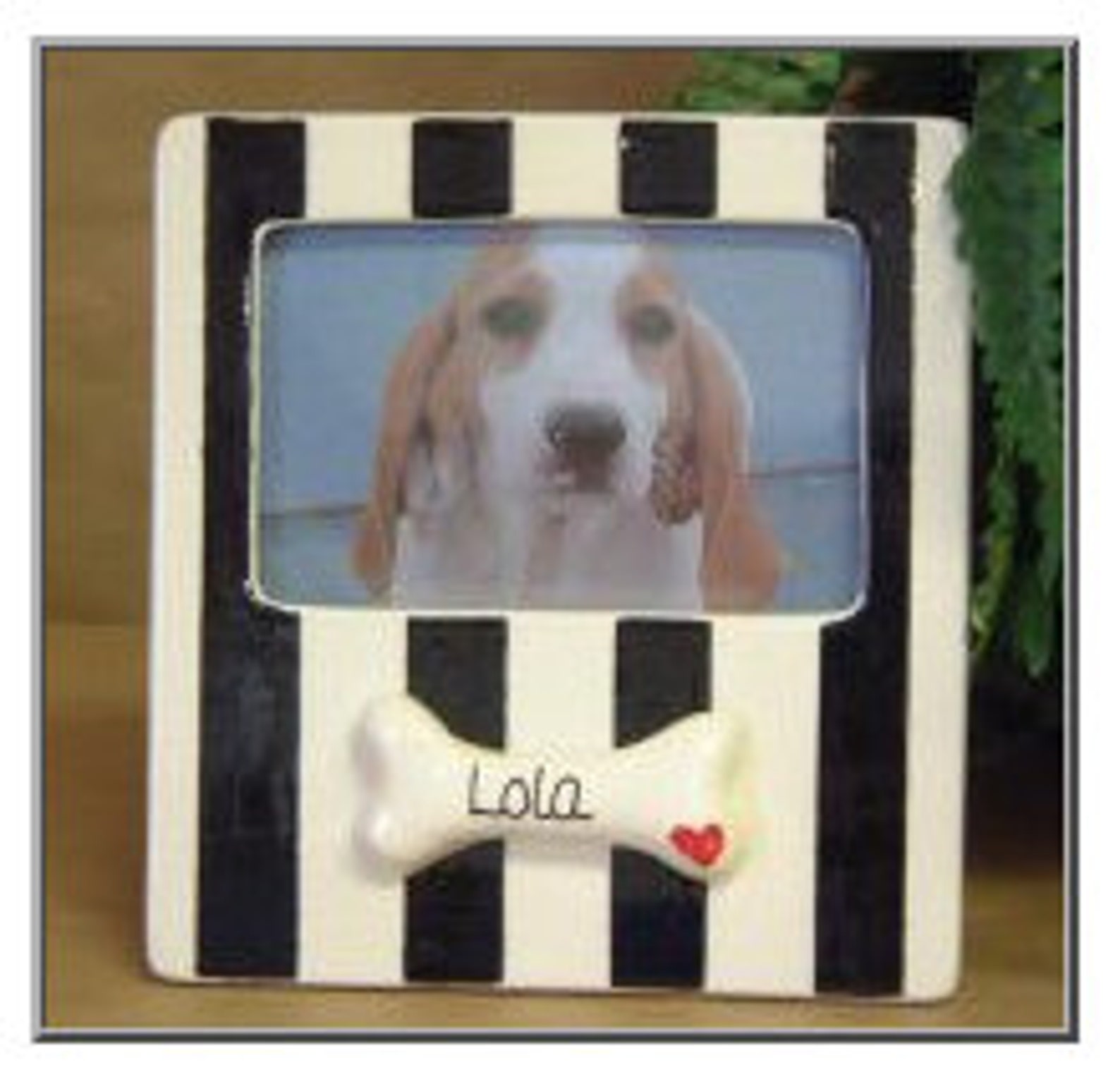 Personalized Ceramic Pet Picture Frames Dog Picture Frame Cat Picture