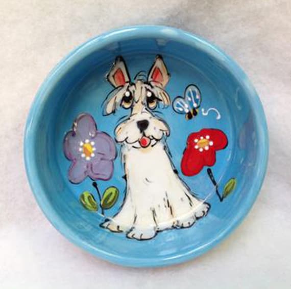 small ceramic dog bowls