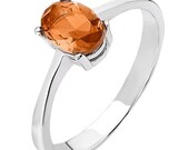 Vintage Citrine Ring, Sterling Silver Citrine Ring, Right Hand Ring, Statement Ring. free express shipping
