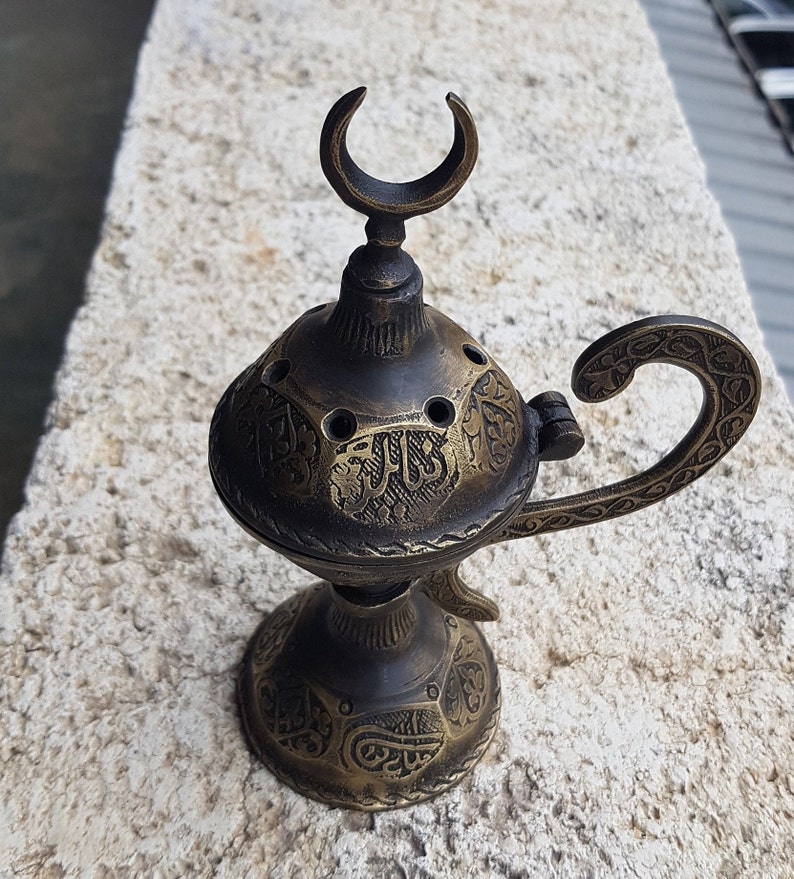 Vintage Brass Censer Incense Burner Free Express Shipping Etsy