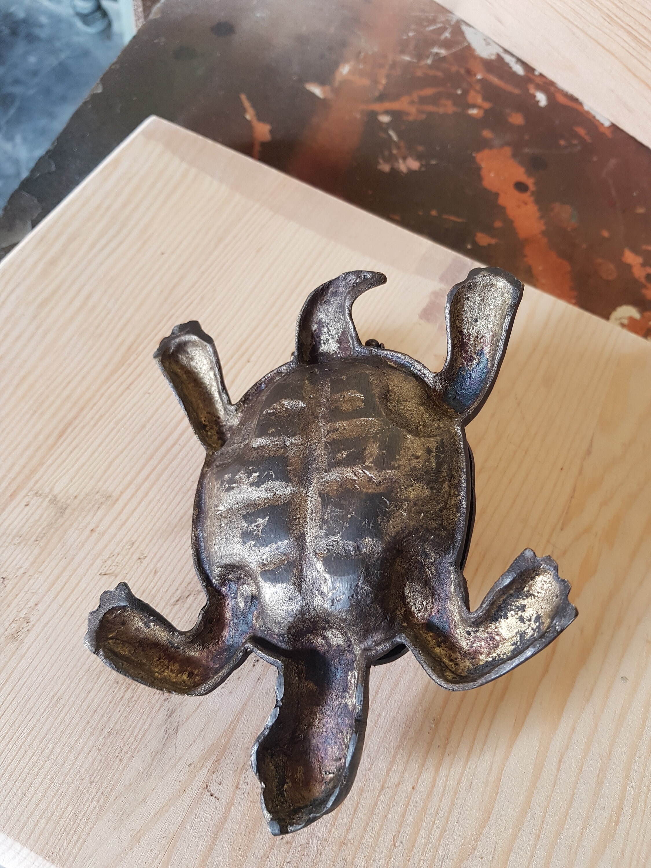 Vintage Brass Ashtray Turtle Brazenyellow - Etsy UK