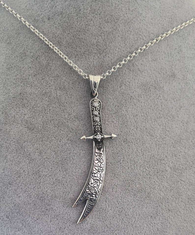 Zulfiqar necklace Clearance