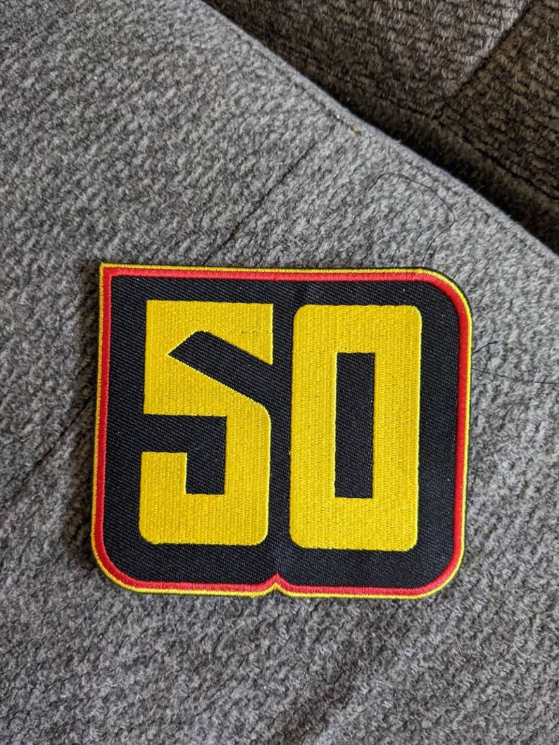 Vancouver Canucks 50th Anniversary Retro Patch | Etsy