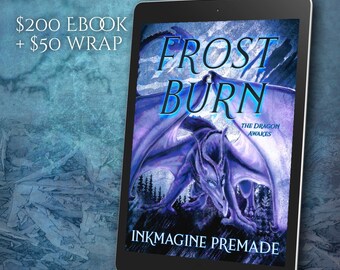 Premade Illustrated Fantasy Cover: Frost Burn