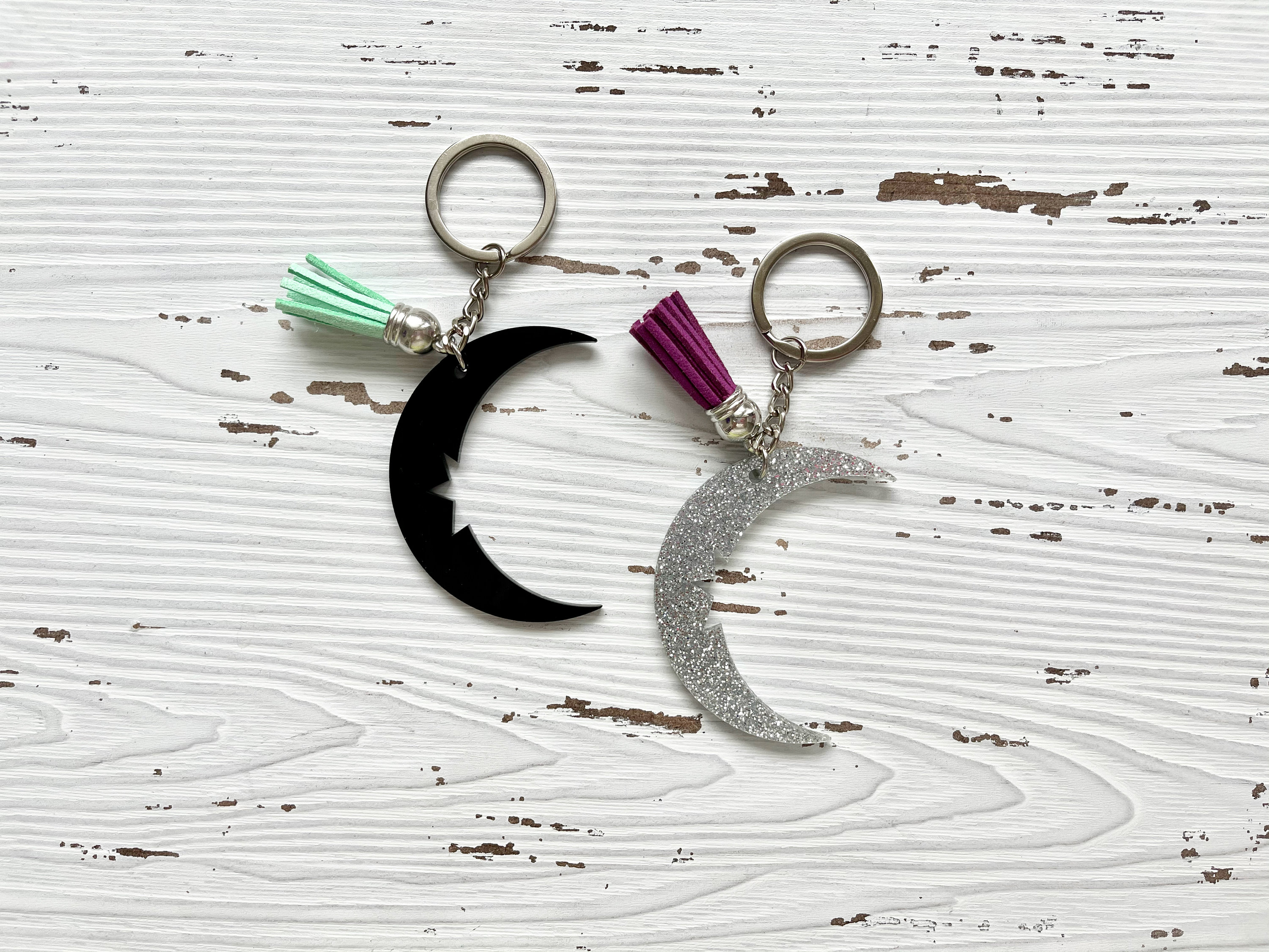 Zyia Crescent Moon Keychain