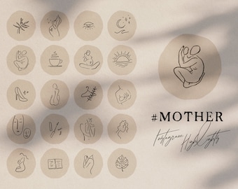 40 Motherhood Instagram Highlight Covers, Mom Life Instagram Highlights ...