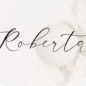 Elegant calligraphy font, handwriting script font, wedding font for commercial use