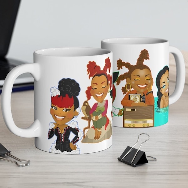 Janet Jackson "TVR - The Videos" - 11oz Ceramic Coffee Mug