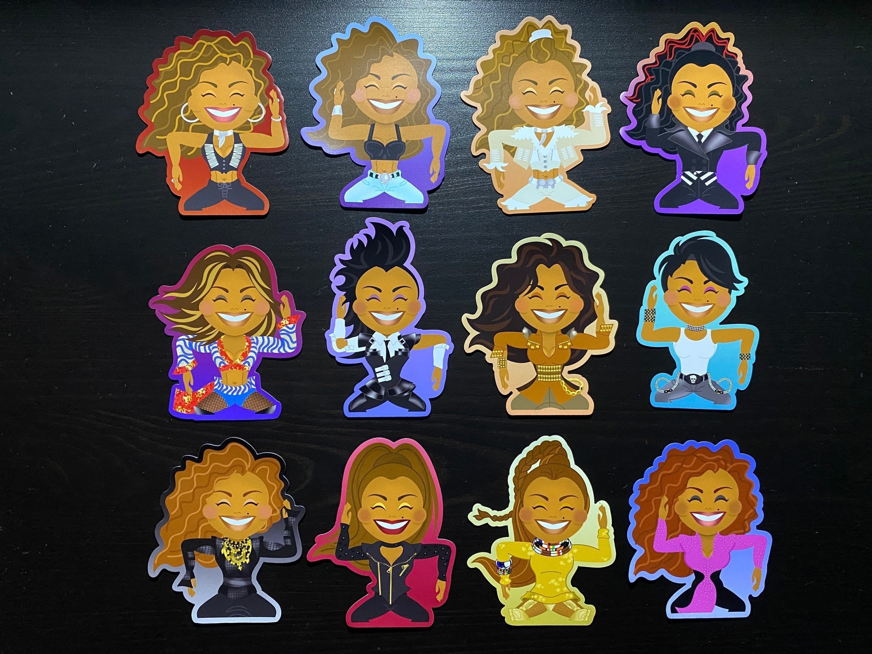 Janet Jackson Ultimate "If" Magnet Set of 12