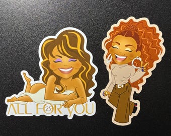 Janet Jackson AFY25 & Japan 2026 Magnets and Stickers