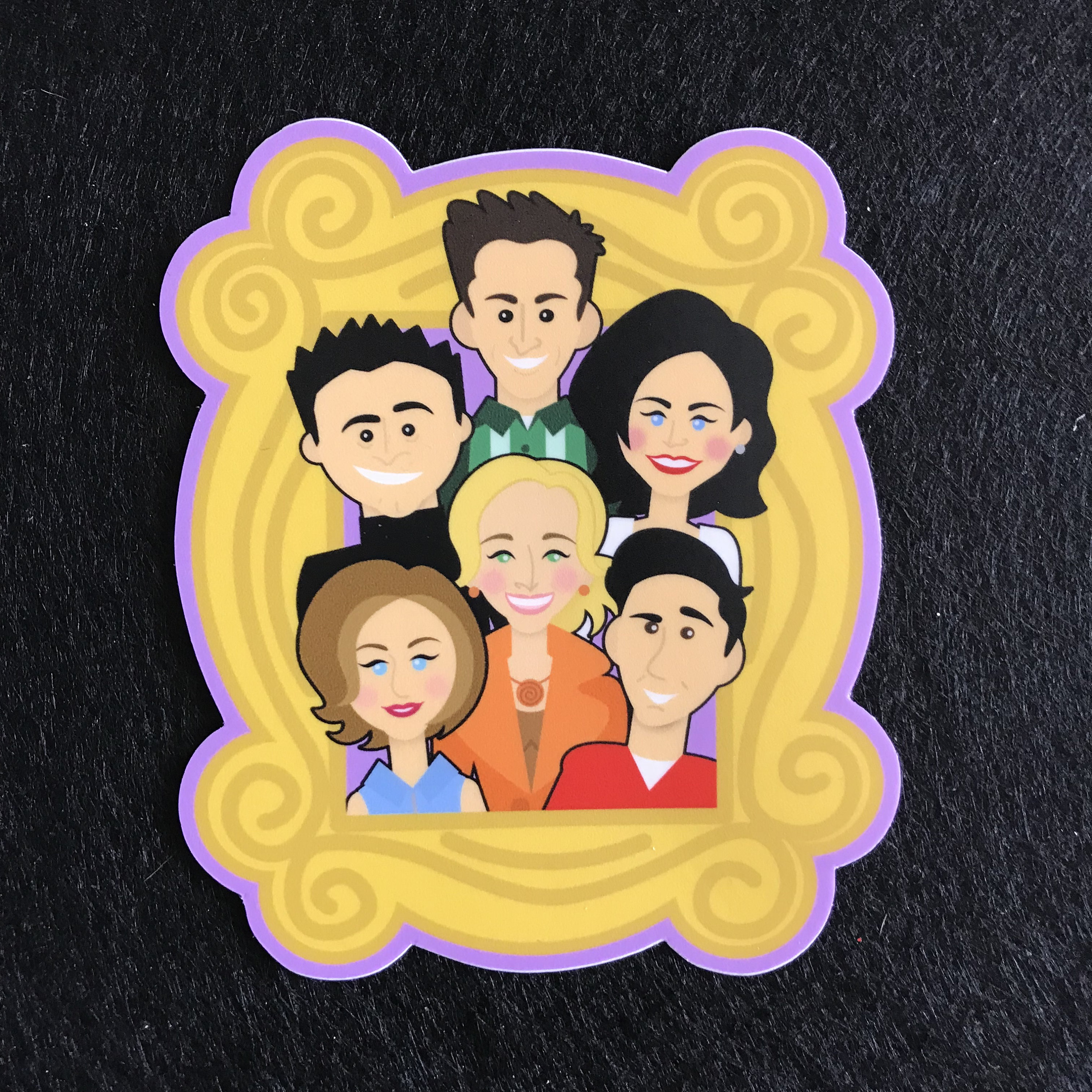 FRIENDS TV Show Vinyl Sticker - Etsy