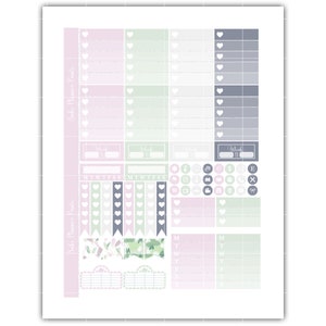 Book Nerd FOIL READY PRINTABLE Weekly Planner Sticker Kit Erin Condren ...