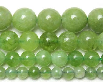 Green Jade Smooth Round  Beads, Green Chalcedony Beads Wholesale Supply, Jade bead,Chalcedony bead,15 inch per strand