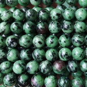 4mm-12mm Natural Ruby Apatrite Smooth Round Beads,Ruby Apatrite Beads Wholesale Supply,15&#39;&#39; per strand