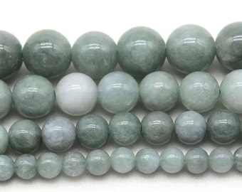 Deep Green Jade Smooth Round  Beads, Deep Green Chalcedony Beads Wholesale Supply, Jade bead,Chalcedony bead,15 inch per strand