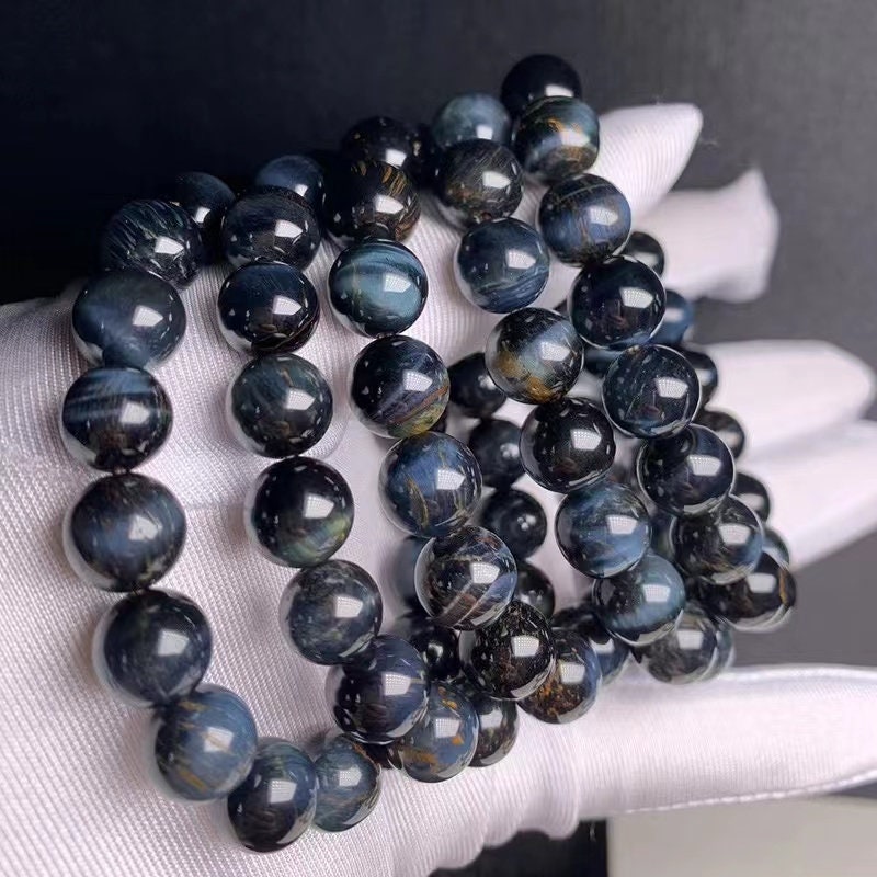Matte Teal Blue Round Tiger Eye Beads,aqua Natural Mala Gemstone