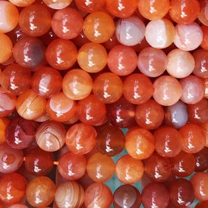 4mm-12mm Natural Red Botswana Agate Smooth Round beads supply.Wholesale Botswana agate beads supply,15&quot; strand