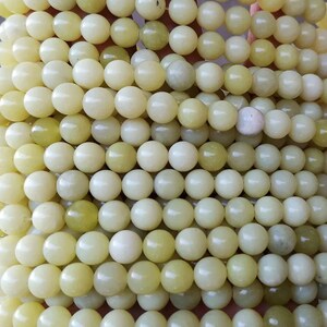 4mm-12mm Lenmon Jade smooth round beads,Jade Beads Wholesale Supply, 15 inch per strand