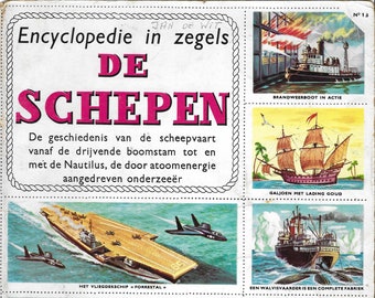 vintage original book cover - ships album