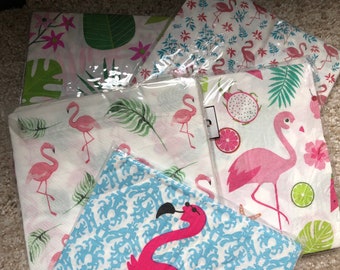 Flamingo Napkins, Paper Napkins