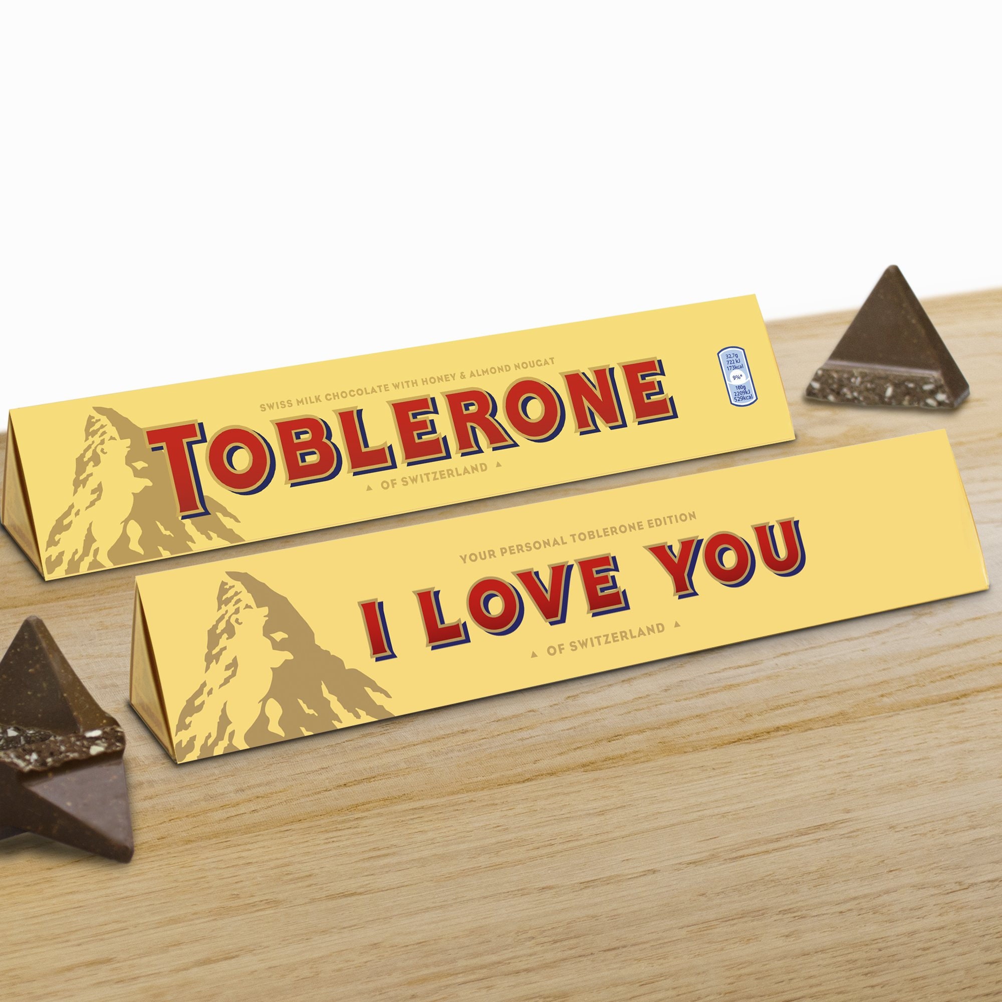 Official Personalised Toblerone 360g Bar Etsy