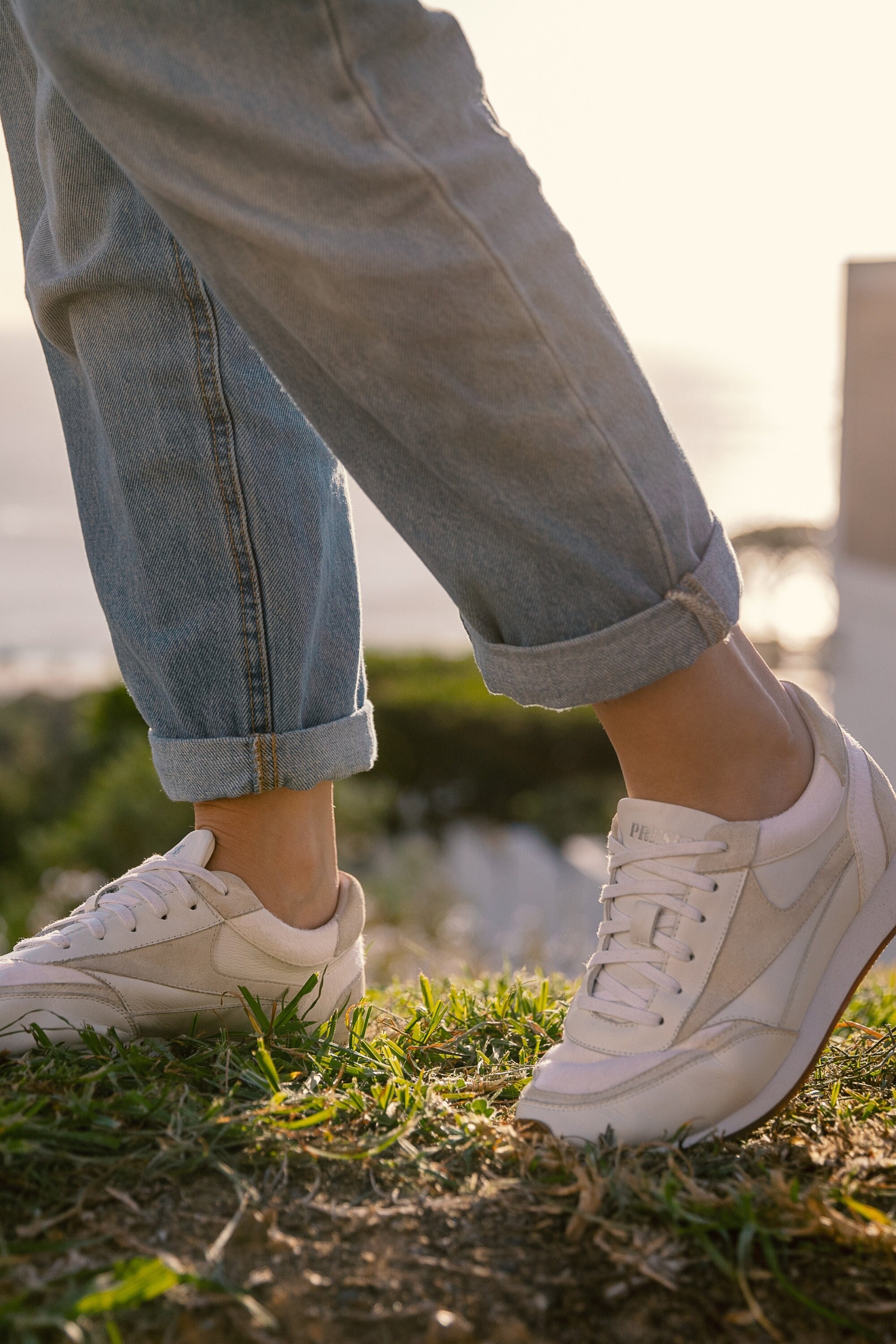 Classic White Hair-on Leather Suede Trainers - Etsy