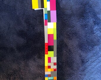 LEGO numbers and letters