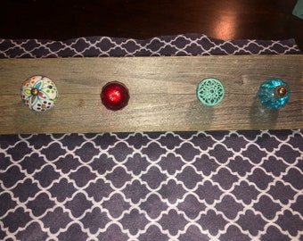 Handmade jewelry hanger