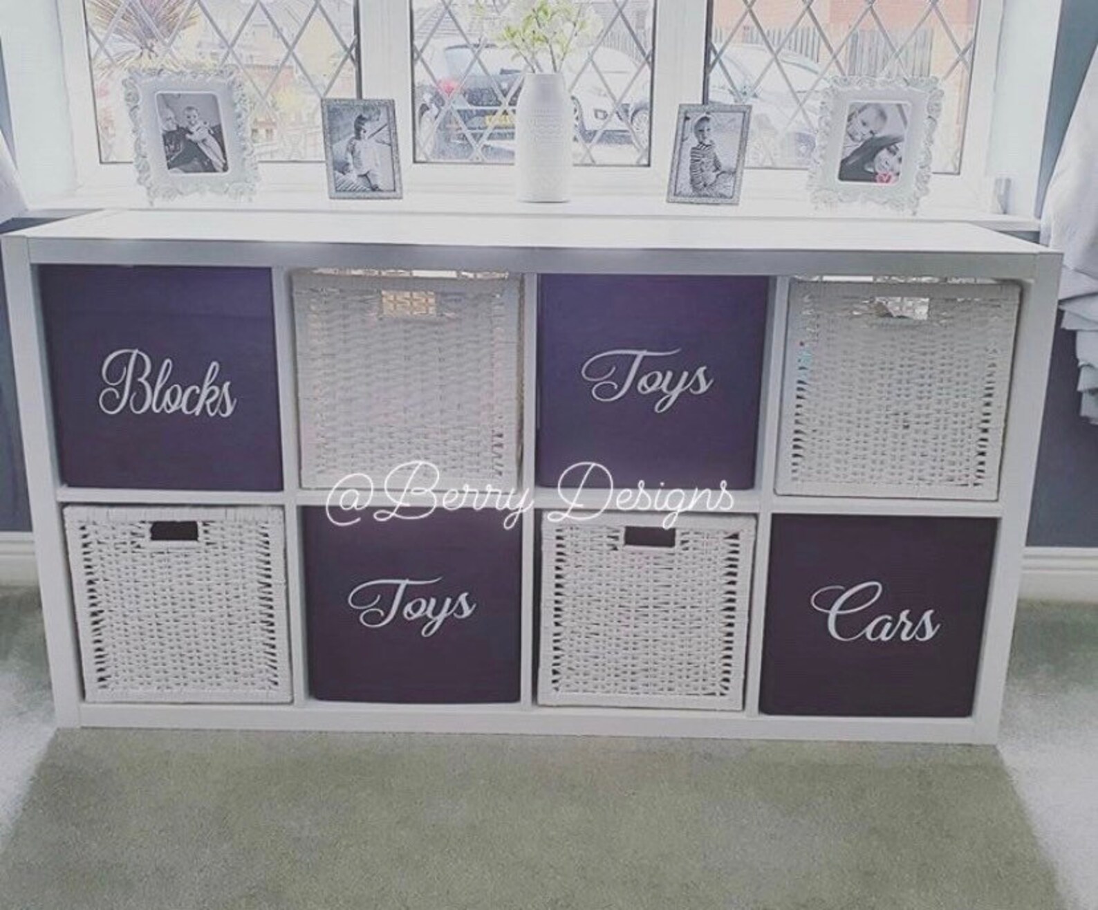 Kallax Drona Text Only Storage Label IKEA Toys Labels Decals Etsy UK