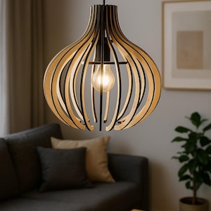 Laser cut wooden lamp SVG | Digital download | CNC, Glowforge, Cricut compatible