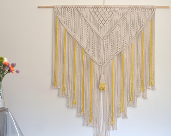 Large Unique Macrame wall hanging