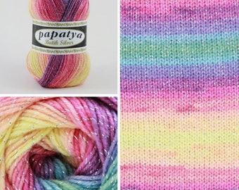 Multicolored Yarn Etsy Multicolored Yarn Etsy