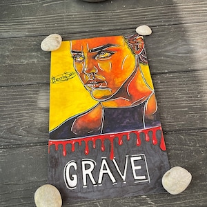 Grave - Movie Poster - Watercolor