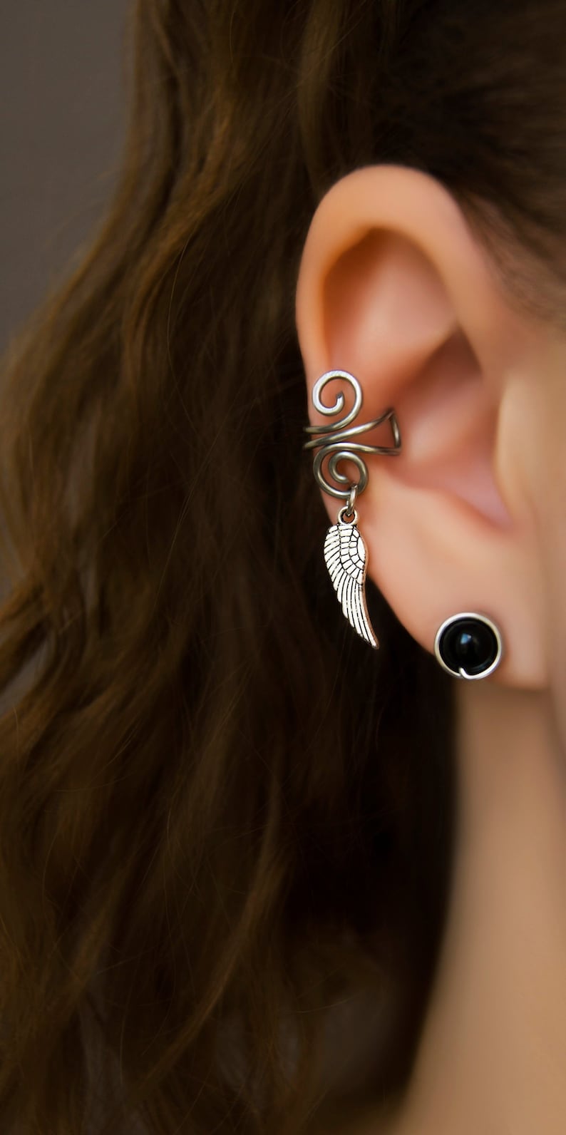 Ear Cuff Earring Silver Earring Cuff Ear Cuffs Ear Clip Etsy