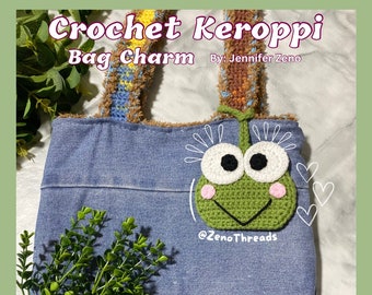 Modello di ciondolo per borsa a forma di rana