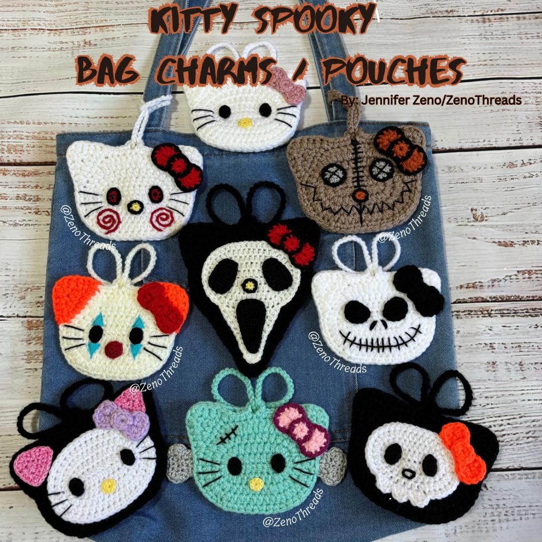Crochet Kitty Bag