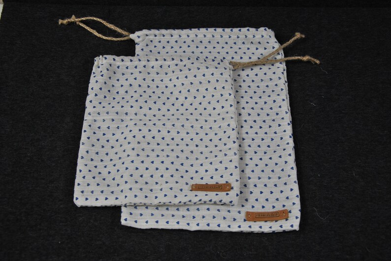 Linen bags Bags for nuts Eco Souvenirs Free Shipping! Eco-bags Wedding anniversary gift Shopping bads bags for gifts