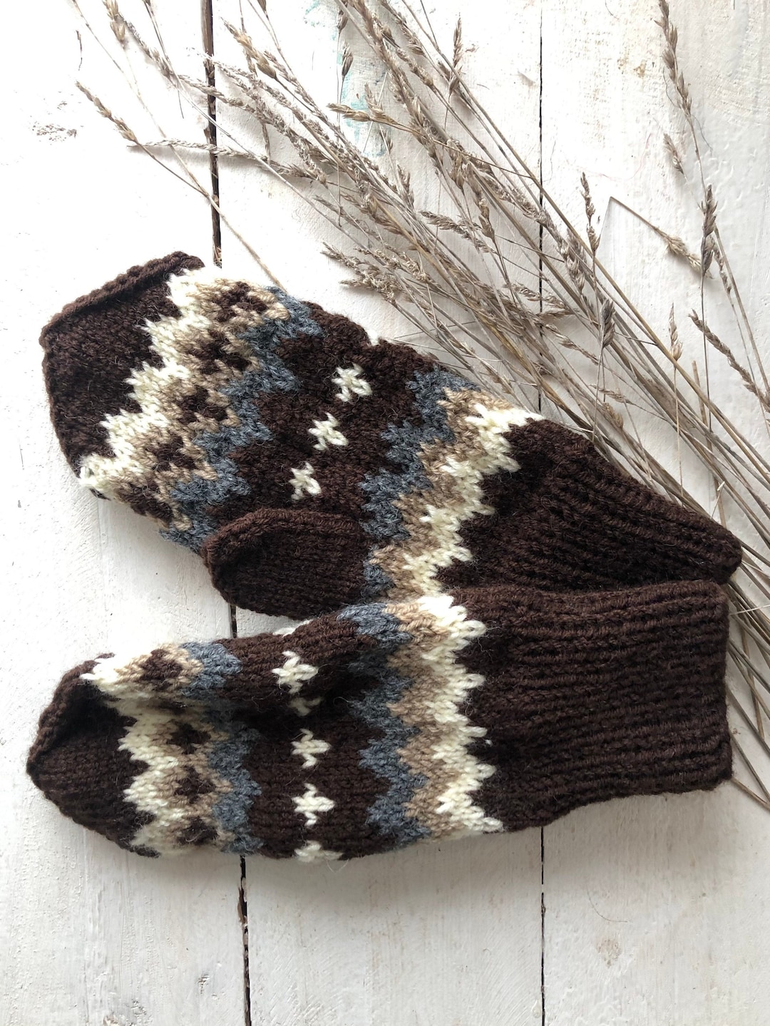 Bernie Sanders Gloves Knitted Bernie's Warm Mittens Etsy