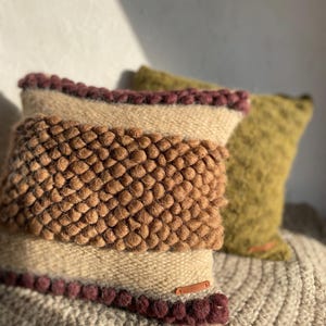 Exclusive Woven Pillow, Soft Pillowcase, Eco Home Textile,